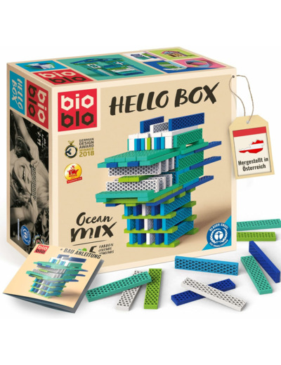 HELLO BOX OCEAN 100 BRIQUES - 100 BRIQUES 5 COULEURS