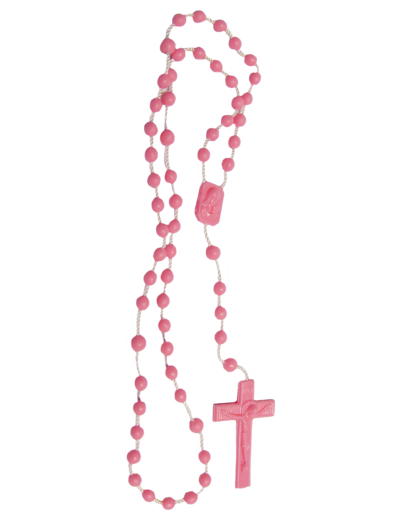 Chapelet en plastique - ROSE