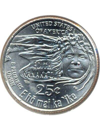 AMERIQUE (U.S.A) 1/4 DOLLAR 2023 P KANAKA OLE SUP