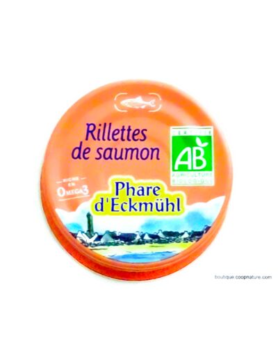 Rillettes de Saumon Bio 120g