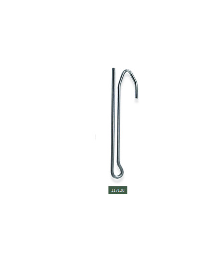 Agrafes flamande 1 branche sans tête 100 pièces 117120