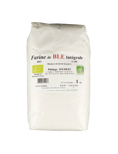 Farine de Blé Intégrale T150 1kg Bio