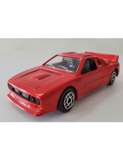 LANCIA RALLY ROUGE SOLIDO 1/43 SANS BOITE