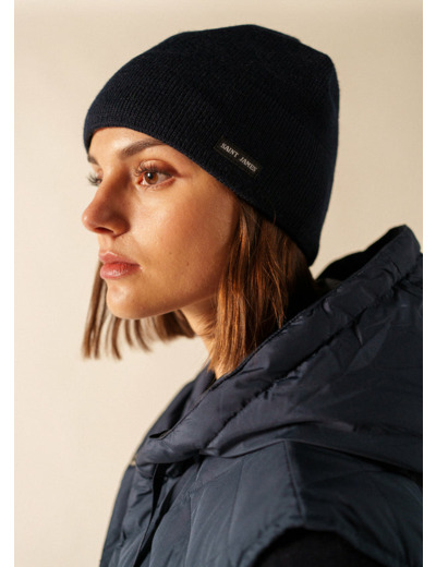 Bonnet Clerval uni doublé polaire