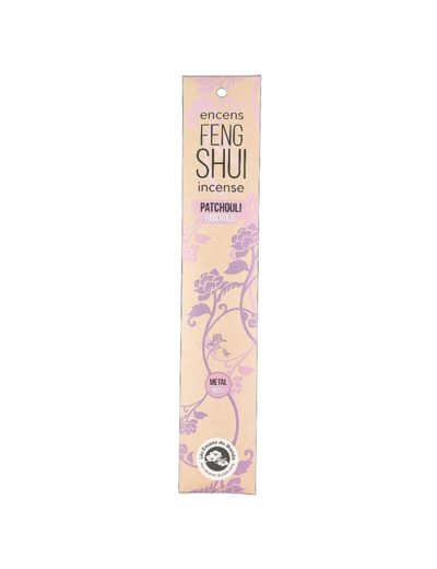 Encens Feng Shui Métal Patchouli