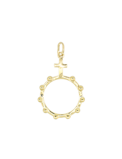 Pendentif en Plaqué Or - DIZAINIER 30mm