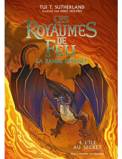 LES ROYAUMES DE FEU - VOL04 - LA BANDE DESSINEE-L'ILE AU SECRET