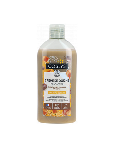 Crème de douche relaxante châtaigne caramel 250ml