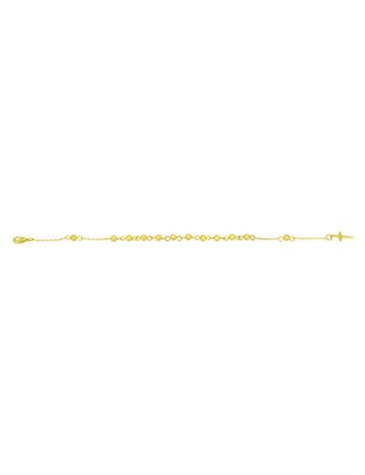 Bracelet en Plaqué Or - DIZAINIER + CROIX
