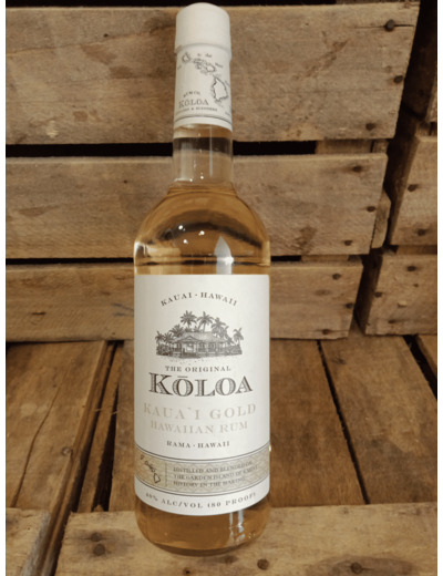 KOLOA rhum Hawaï kaua'i gold rum