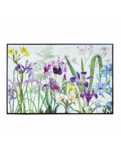 Tapis Antidérapant IRIS D'HIVER BLANC Garnier-Thiebaut