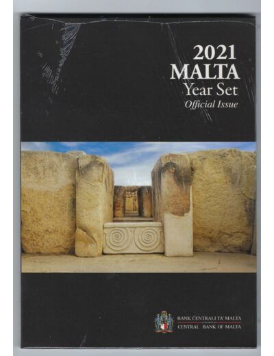 MALTE 2021 SERIE 8 MONNAIES B.U