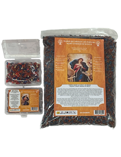 Encens en Grains Marie qui défait les Noeuds - Sachet de 1 Kilo