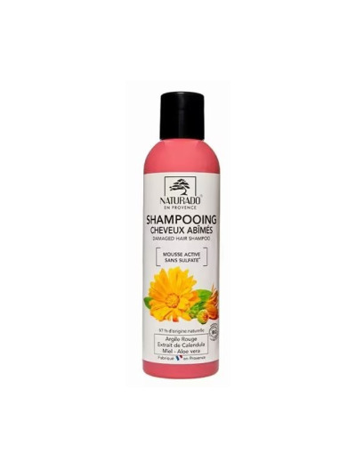 Shampoing cheveux abîmés sans sulfate 200ml