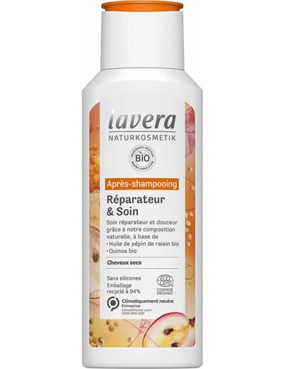 Apres shampooing reparateur soin 200ml Lavera