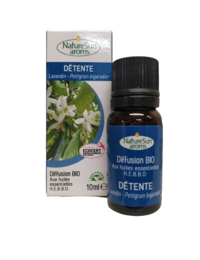 Diffusion Détente Bio-10ml-NatureSun'aroms