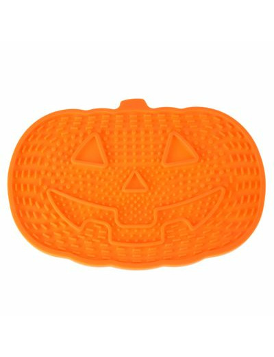 Tapis à lécher TIAKI Citrouille pour chien et chat