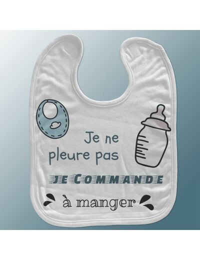 Bavoir personnalisé bébé