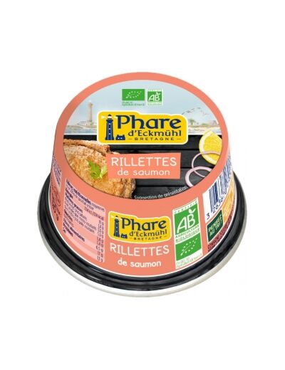 Rillettes de Saumon bio 120g