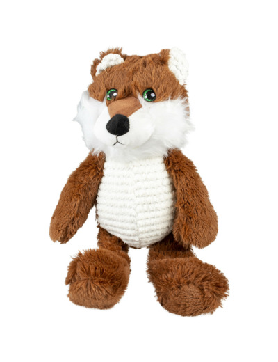 Peluche loup tummy Brun/blanc