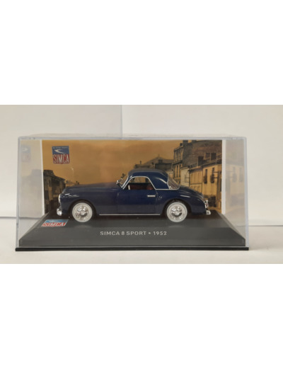 SIMCA 8 SPORT 1952 1/43 BOITE D'ORIGINE