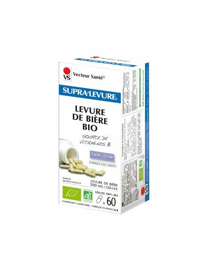 SUPRA'LEVURE BIO-60 gélules-Vecteur Santé