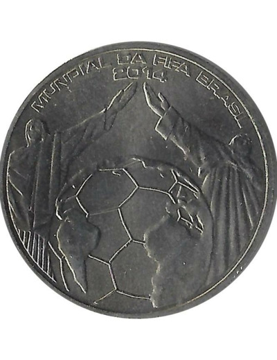 PORTUGAL 2014 2,50 EURO MUNDIAL DA FIFA BRASIL SUP