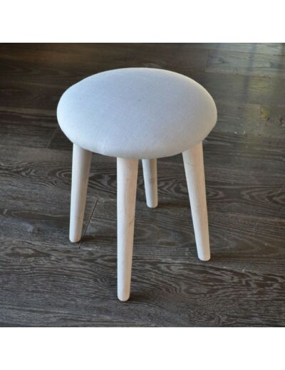 Tabouret  bleu clair 32x40cm