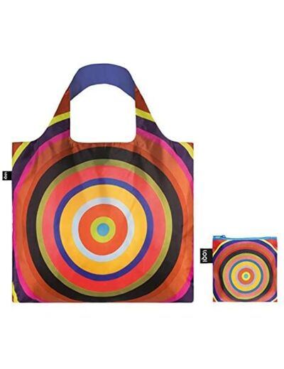 LOQI - SAC pliable - Museum Poul GERNES Target, 1966-69 - Sac : 50 x 42 cm + pochette