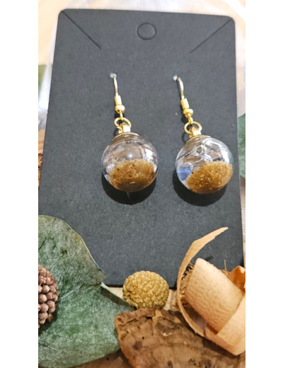 Boucles d'oreilles "Bulles de fantaisie"