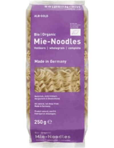 Nouille Mie-Noodles ble complet 250g Alb-Gold