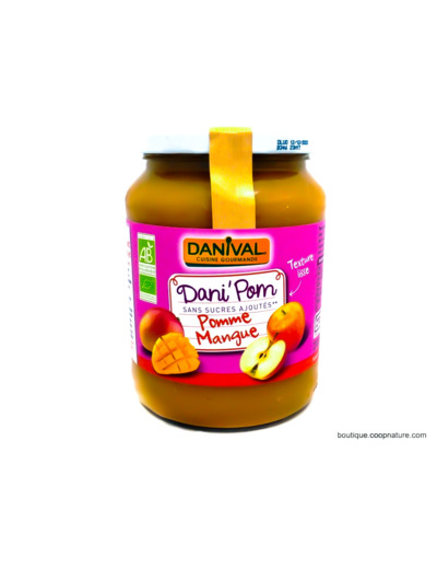 Dani'Pom Pomme Mangue Bio 700g