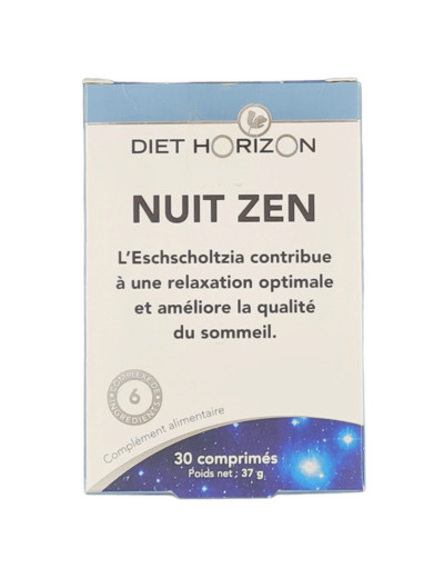 Nuit Zen 30 Comprimés 37g