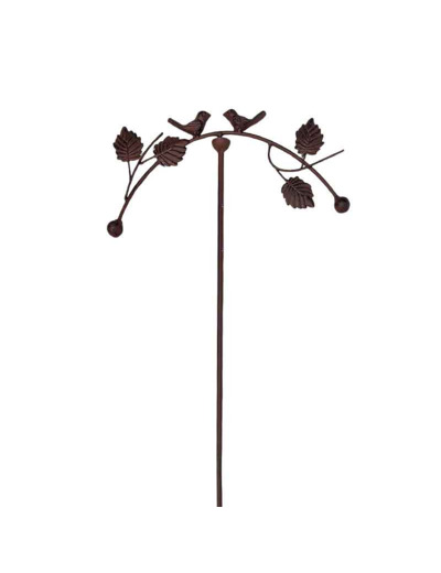 Mobile oiseaux fer 32x105cm