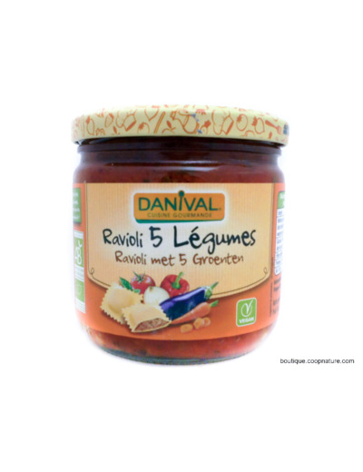 Raviolis aux 5 Légumes Bio 360g