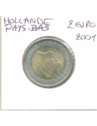 HOLLANDE (PAYS-BAS) 2001 2 EURO SUP-