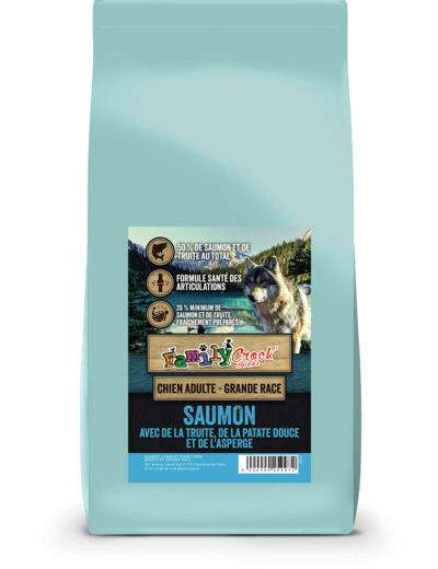 Grain Free Saumon, Truite & Asperges pour Chien Maxi Adulte - 12kg