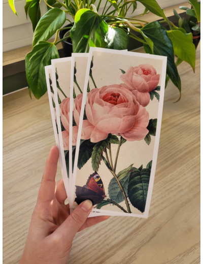 Carte fleur de naissance - Juin