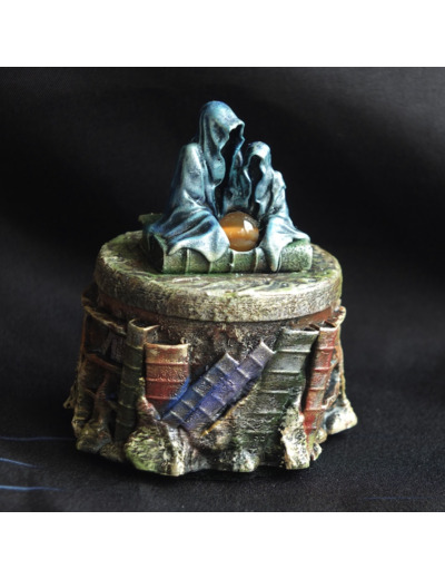 Boite "Le conteur" et sa pierre naturelle