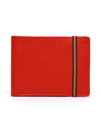 CARRÉ ROYAL Portefeuille rouge