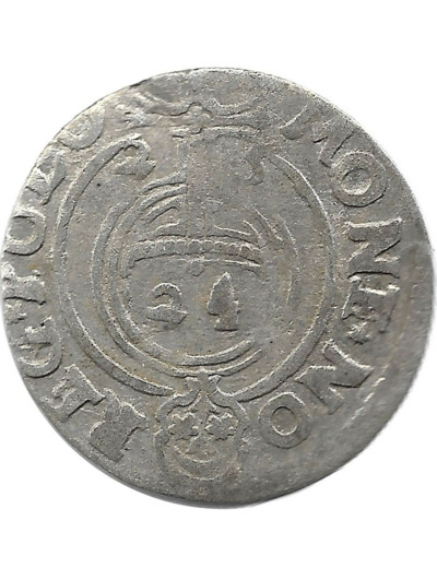 POLOGNE - SIGISMUND III 3 POLKER argent 1625 0gr87 TB+