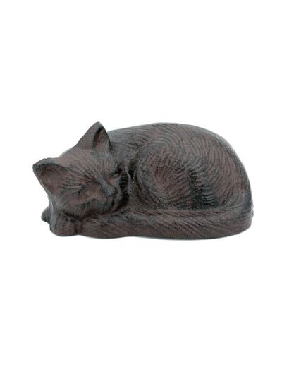 Statuette déco Chat fonte 12x8x7cm