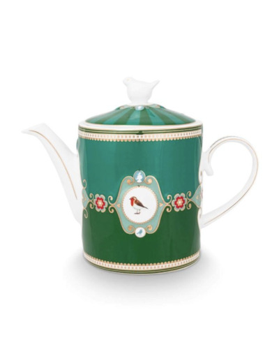 Théière Love Birds Vert Pipstudio