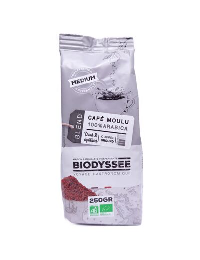 Café Moulu Biodyssée 250g Bio