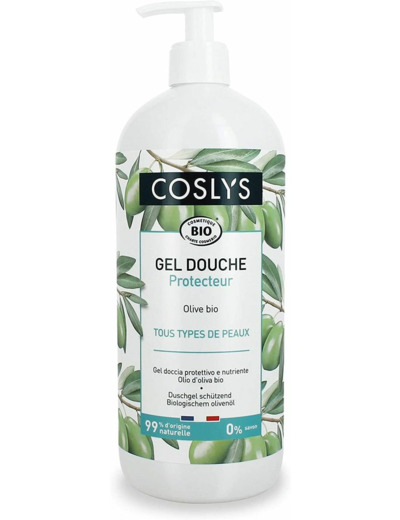 GEL DOUCHE PROTECTEUR OLIVE 1L Coslys - Bulle de douceur