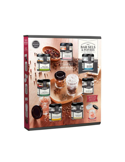 Coffret Sels & Poivres du Monde