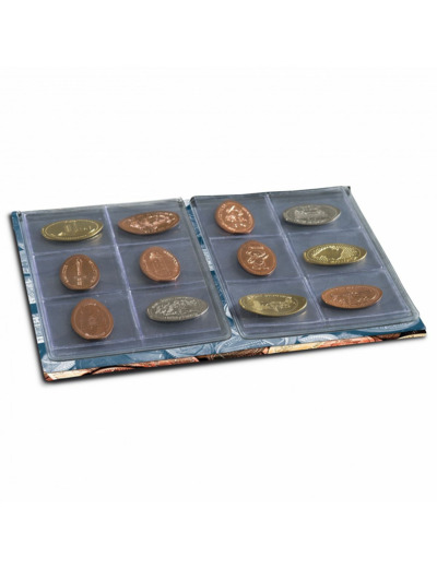 ALBUM DE POCHE POUR 48 PRESSED PENNIES (PIECES ECRASEES) 342625