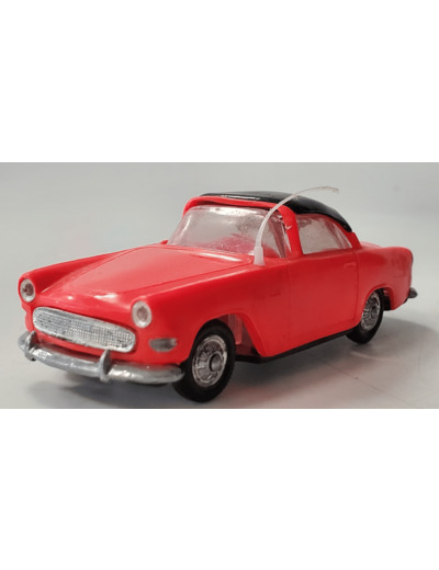 SIMCA PLEIN CIEL ORANGE TOIT NOIR NOREV PLASTIQUE 1/43 SANS BOITE