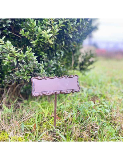 Ardoise - tuteur pic à planter 15x4x28cm