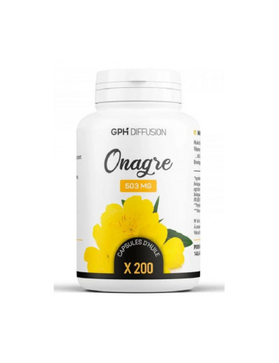 Huile d'Onagre bio 503mg 200 capsules